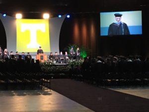 commencement stage