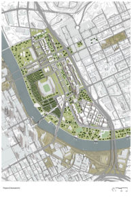 student design of potential Amazon HQ2 site in Nashville