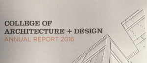 Cropped image of the cover of the 2016 Annual Report