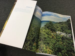 The inside front cover of Hydro Lit.