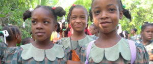young students of haiti