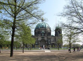berlin dome from park view