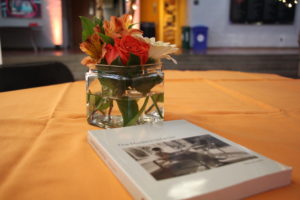 Flowers and Book at Centennial Jubilee 2018