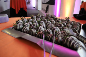 Chocolate Covered Strawberry display at Centennial Jubilee