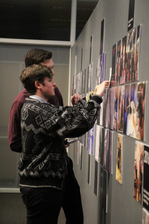 Students working on Centennial Jubilee