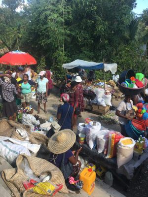 Market in Haiti