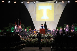 Confirming of Degree at Spring Commencement 2018