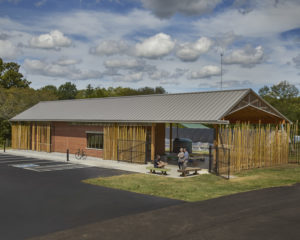 Wide view of Beardsley Farm Education Center