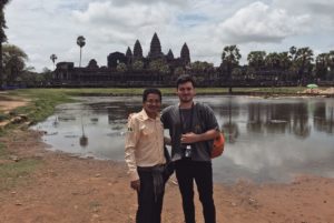 Student with architect abroad
