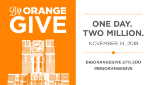 Graphic image of Big Orange Give