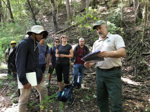 Landscape Architecture students in Smokies