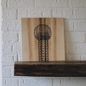 Sunsphere on wood _ Credit The Maker City
