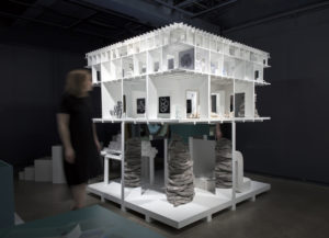 Design model of house by Erik Herrmann and Ashley Bigham