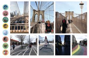 Multi-View shot of Brooklyn Bridge