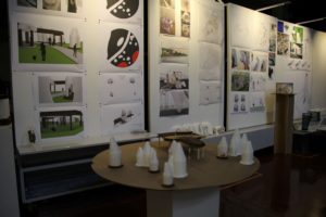 image of student work at final reviews