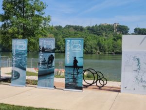 Tennessee RiverLine launch event banners