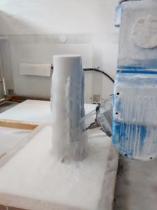robotic arm stone carving rough mill