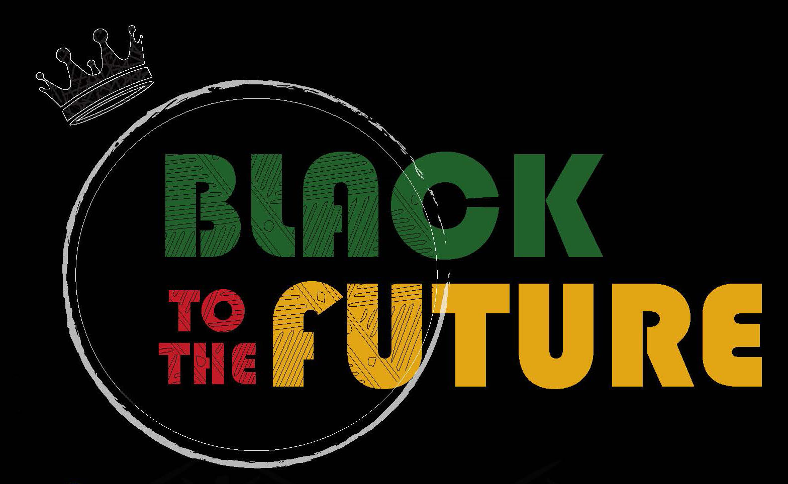 graphic image saying "Black to the Future"