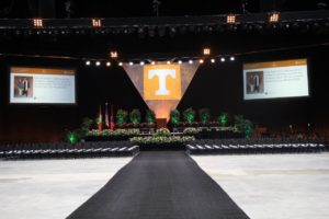 stage for commencement