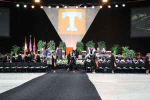 graduates during hooding commencement 2022