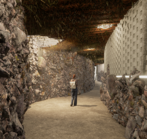 rendering of tunnel
