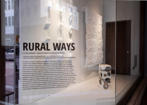 Exhibition photography of Rural Ways. Photo by Jakeb Moore.