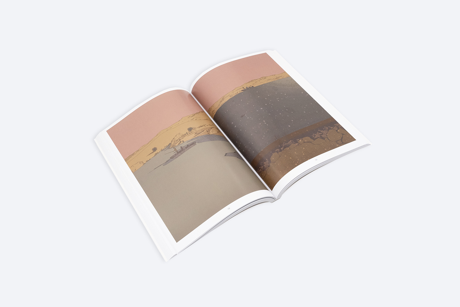 Graphic spread of Andrew Madl's The Nuclear Chronicles.