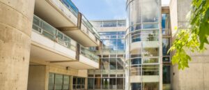 An exterior of the Art and Architecture Building on May 04, 2020. Photo by Steven Bridges/University of Tennessee