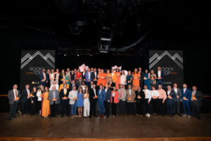 2025 Rocky Top Business Award recipients at the event gala on Friday, May 2.